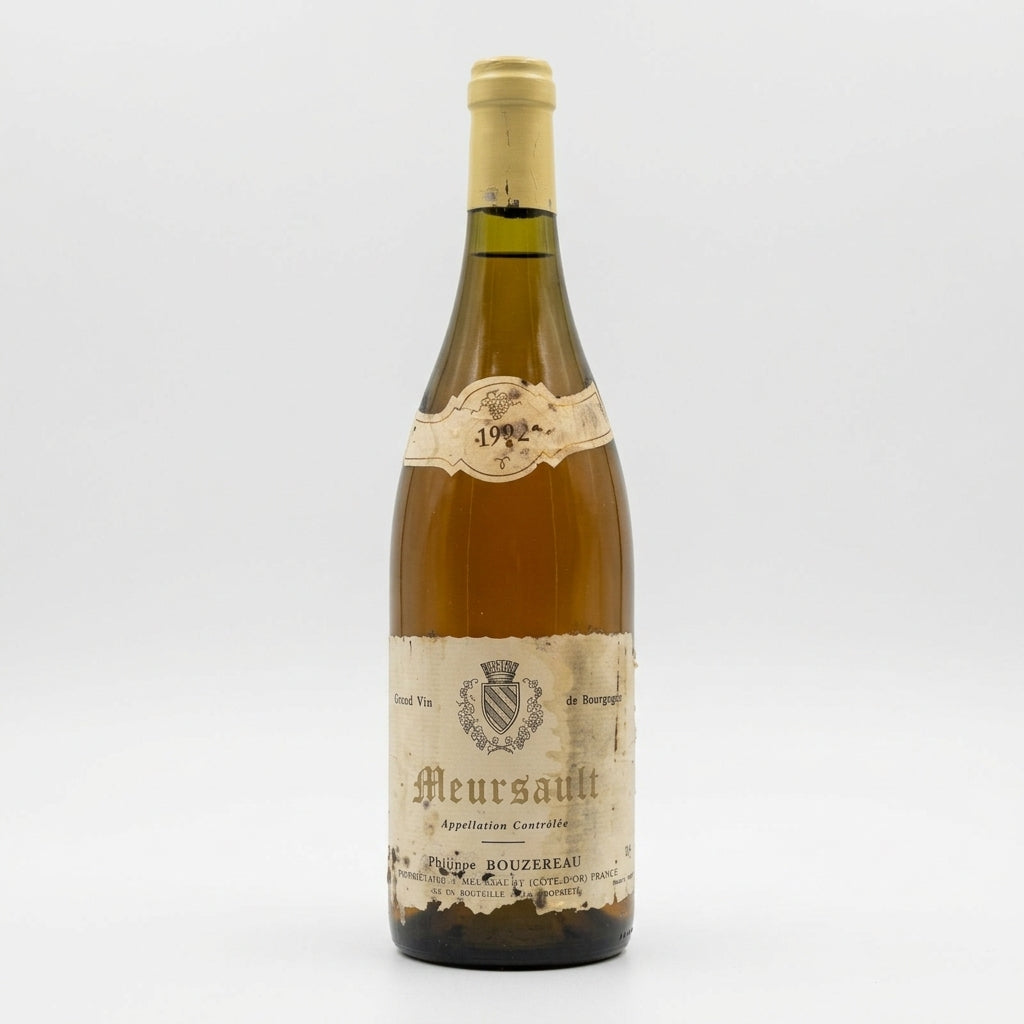 Meursault Philippe Bouzereau 1992 – Bottles With History