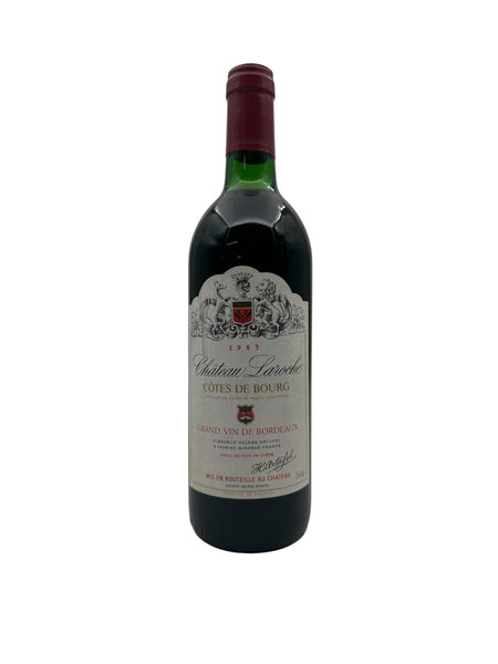 Côtes de Bourg Château Laroche 1985 – Bottles With History