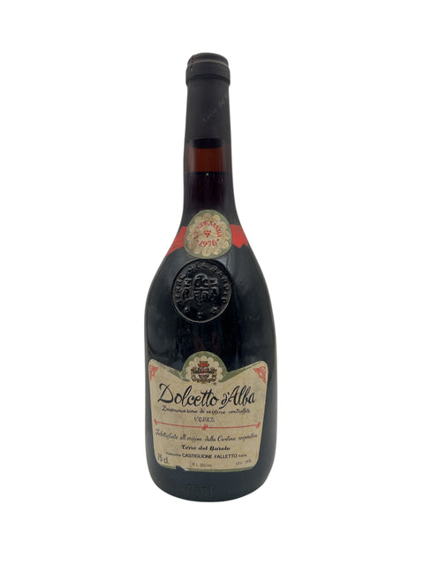 Flaske Dolcetto d'Alba 1976 fra Terre del Barolo