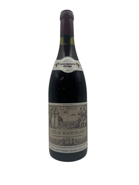 Flaske af Cote de Beaune-Villages 1985 fra Claude Chonion