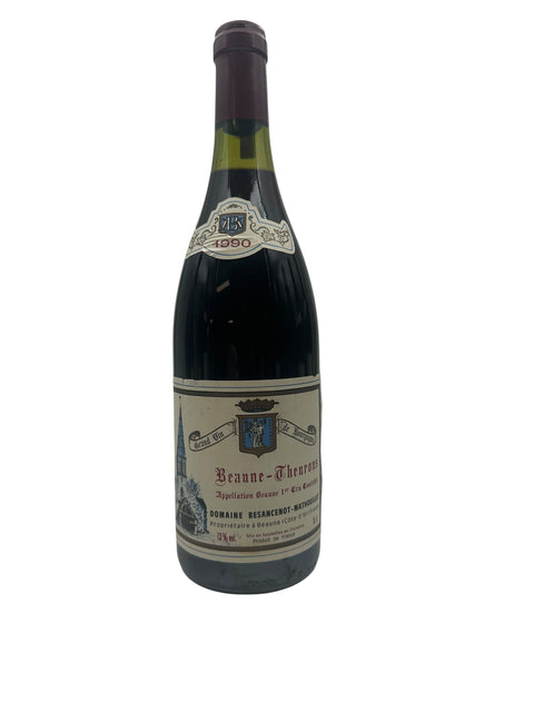 Flaske af Beaune-Thérons Domaine Besancenot-Mathouillet 1990