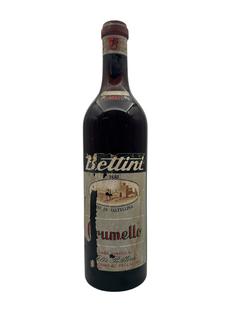 Grumello Bettini 1961 rødvinsflaske