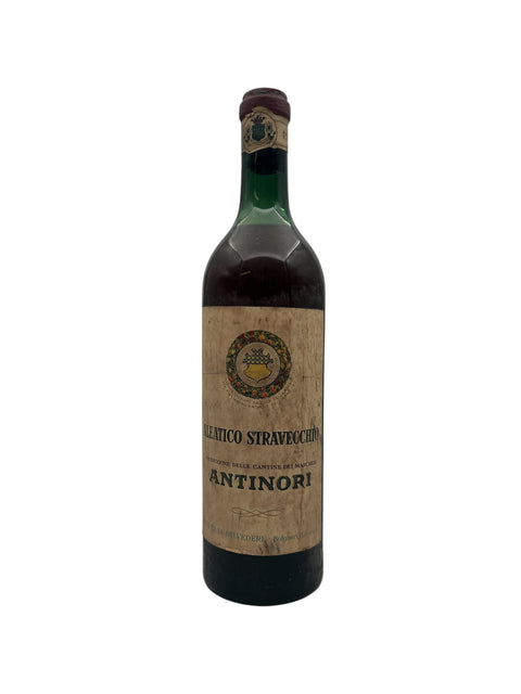Flaske af Aleatico Stravecchio Antinori 1958