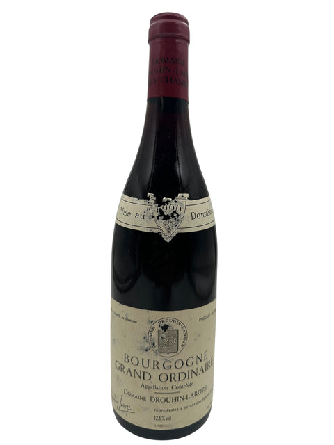Bourgogne Grand Ordinaire vinflaske fra 1990 Domaine Drouhin-Laroze