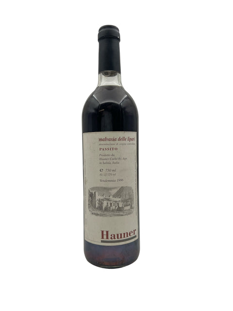 Flaske af Malvasia delle Lipari Hauner 1996