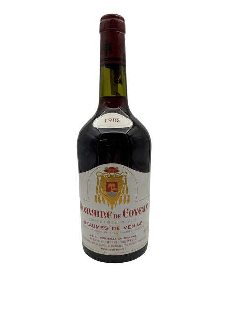 Flaske af Beaumes de Venise 1985 fra Domaine de Coyeux