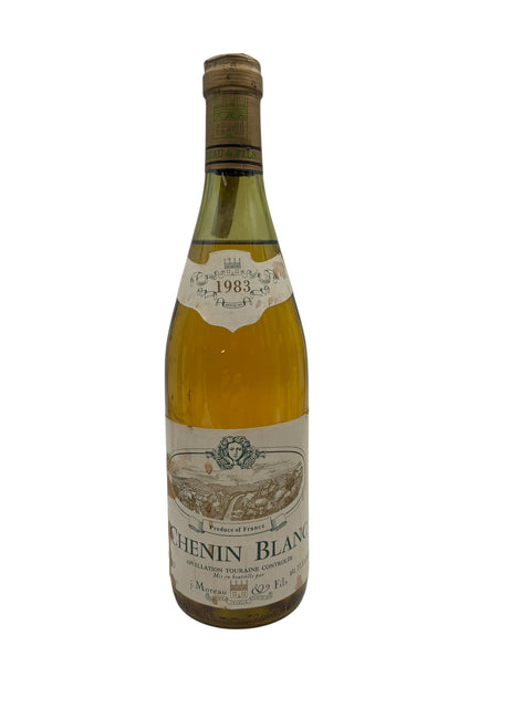 Flaske af Chenin Blanc 1983 fra J. Moreau & Fils