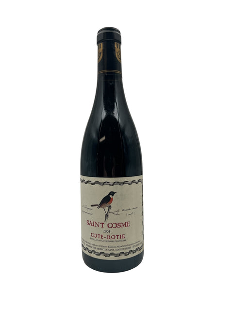 Flaske af Saint Cosme Cote Rotie 2004 rødvin