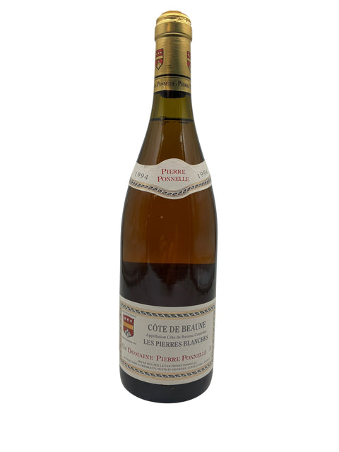Flaske af Côte de Beaune Pierre Ponnelle 1994 hvidvin