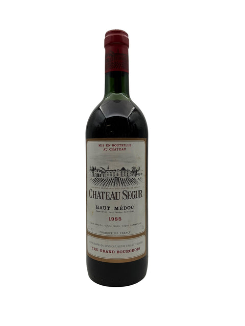 Château Ségur 1985 flaske fra Haut Médoc