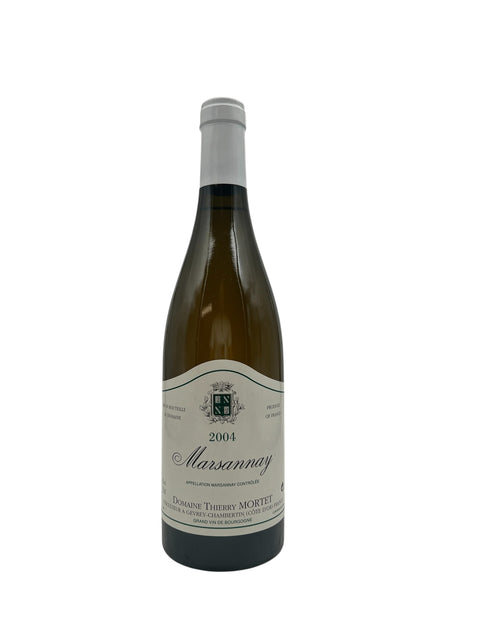 Flaske af Marsannay 2004 fra Domaine Thierry Mortet