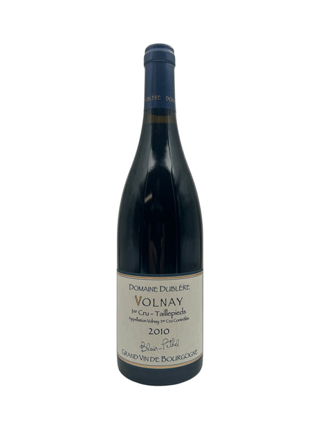 Flaske af Volnay Domaine Dublère 2010 rødvin fra Bourgogne