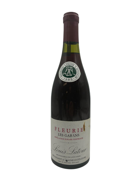 Fleurie Les Garans 1985 fra Louis Latour flaske