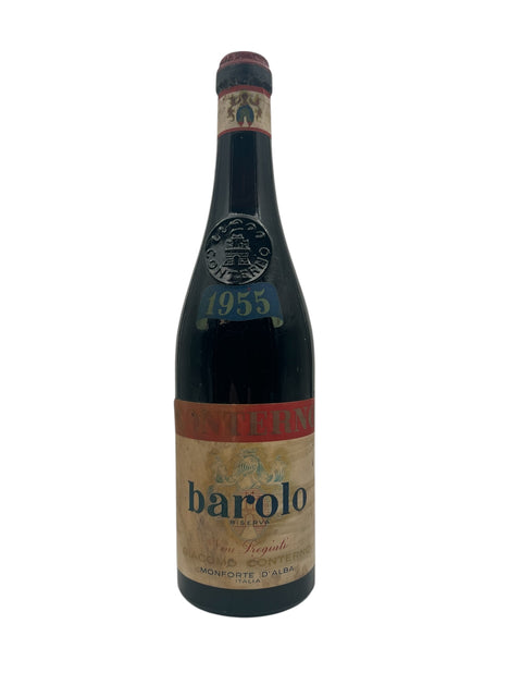 Flaske af Barolo årgang 1955 fra Giacomo Conterno