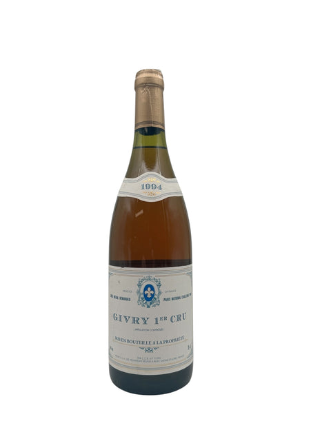 Flaske af hvidvin Givry 1er Cru 1994