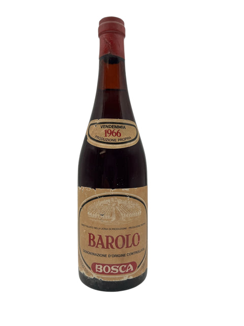 Barolo Bosca 1966 flaske rødvin