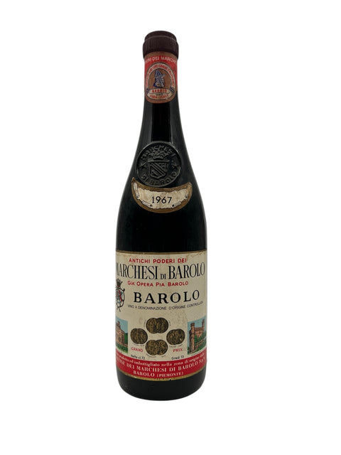 Flasche Barolo Marchesi di Barolo 1967