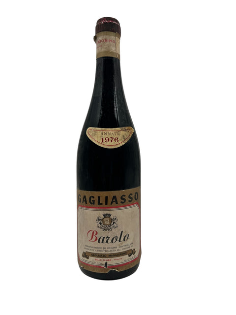 Barolo Gagliasso 1976 flaske