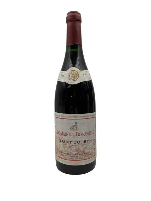 Flaske af Saint Joseph Domaine de Bonarieux årgang 1996