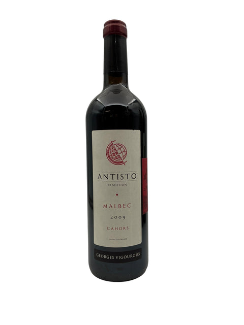 Flaske af Antisto 2009 rødvin fra Georges Vigouroux