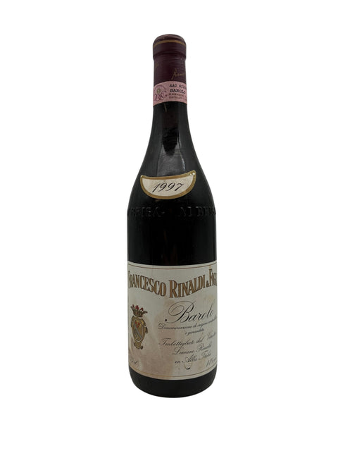 Flaske af Barolo Francesco Rinaldi 1997 rødvin fra Italien