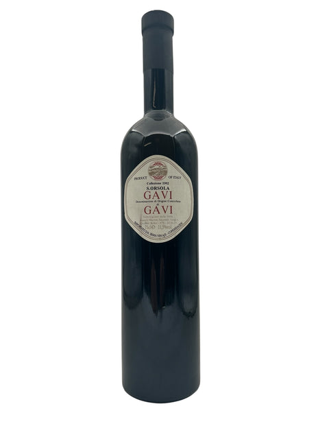 Flaske af Gavi S Orsola 1992 hvidvin