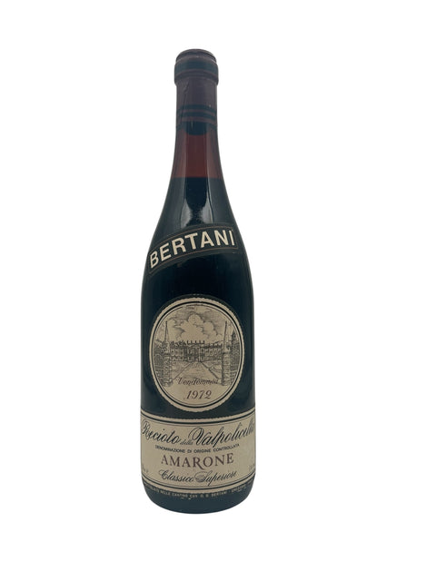 Flaske af Amarone Bertani 1972