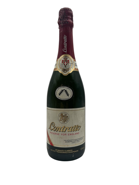 Flaske af Contratto Reserve mousserende vin 2019