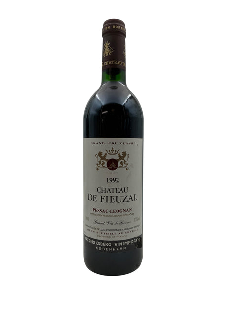 Chateau de Fieuzal 1992 rødvin fra Pessac-Léognan