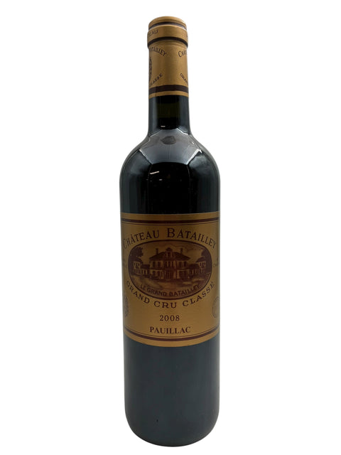 Flaske af Château Batailley Pauillac 2008 rødvin