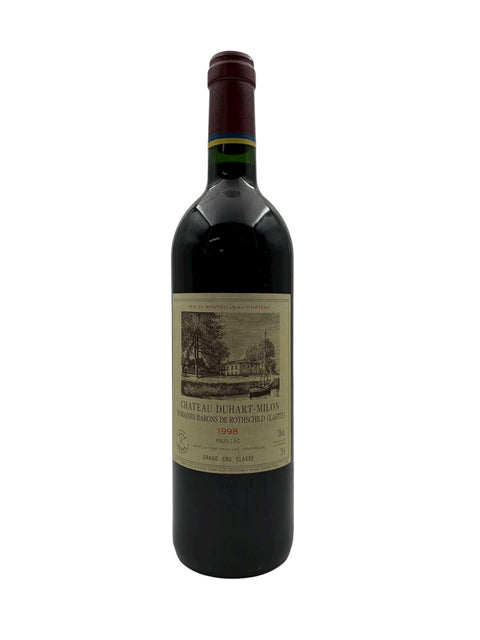 Flaske af Chateau Duhart-Milon Rothschild 1998 rødvin