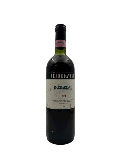 Barbaresco Terredavino 1991 flaske