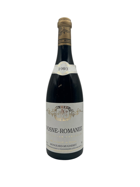 Flaske af Vosne-Romanée 1993 fra Mongeard-Mugneret