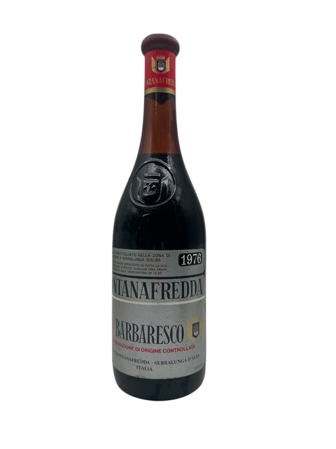 Barbaresco Fontanafredda 1976 rødvin fra Italien