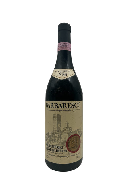 Barbaresco-flaska från 1996 från Produttori del Barbaresco