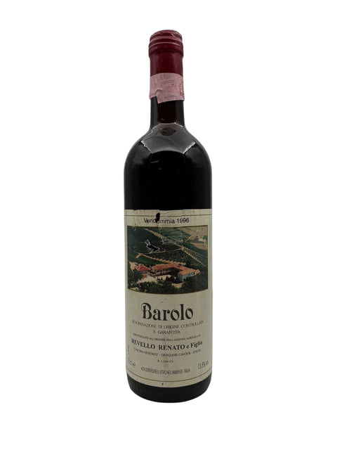 Fles Barolo Revello Renato vintage 1996