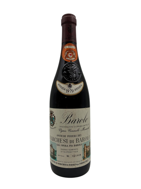 Fles Barolo Marchesi di Barolo 1979