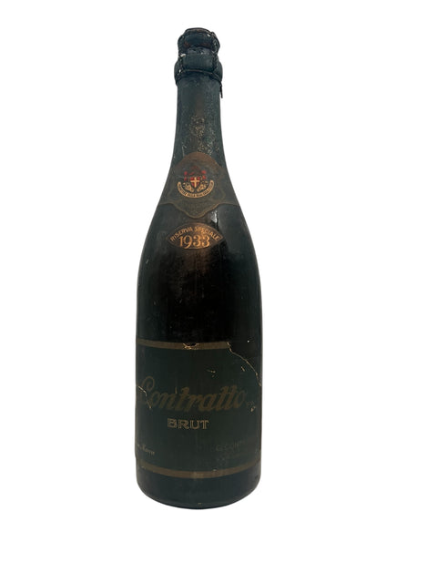 Bottle of Contratto Riserva Speciale 1933 sparkling wine