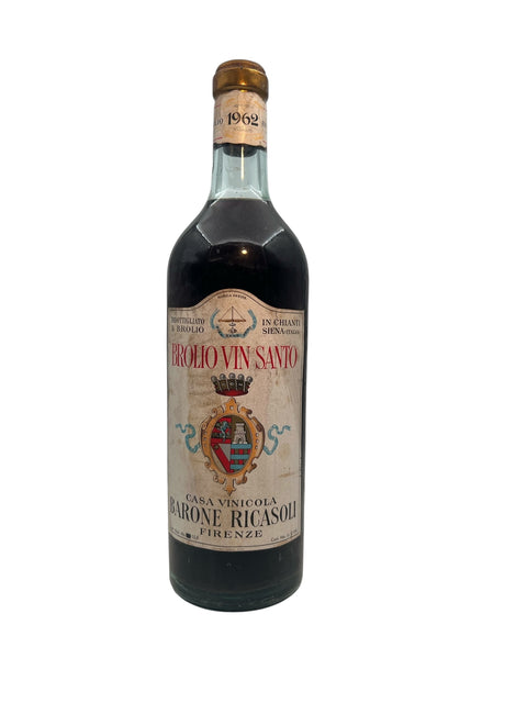 Bottle of Brolio Vin Santo Barone Ricasoli 1962