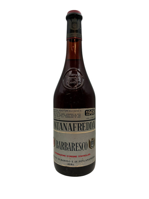 Flasche Barbaresco Fontanafredda Jahrgang 1968