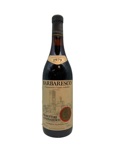 Flasche Wein Barbaresco 1979 von Produttori del Barbaresco