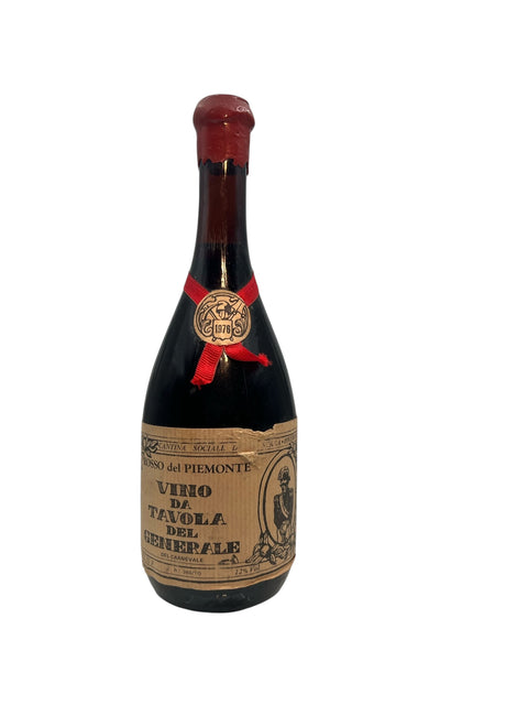 Vino da Tavola Del Generale fles uit 1976 met elegant etiket