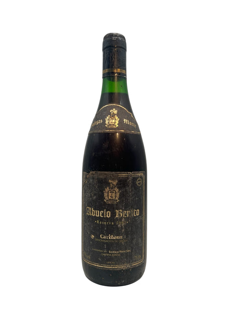 Fles Abuelo Berico Bodegas Monte 1981