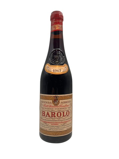 Fles Barolo Giacomo Damilano vintage 1967