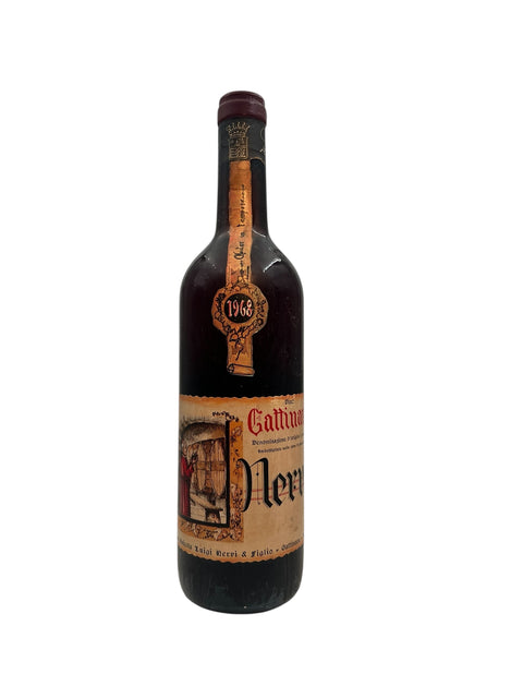 Fles Gattinara Nervi uit 1968