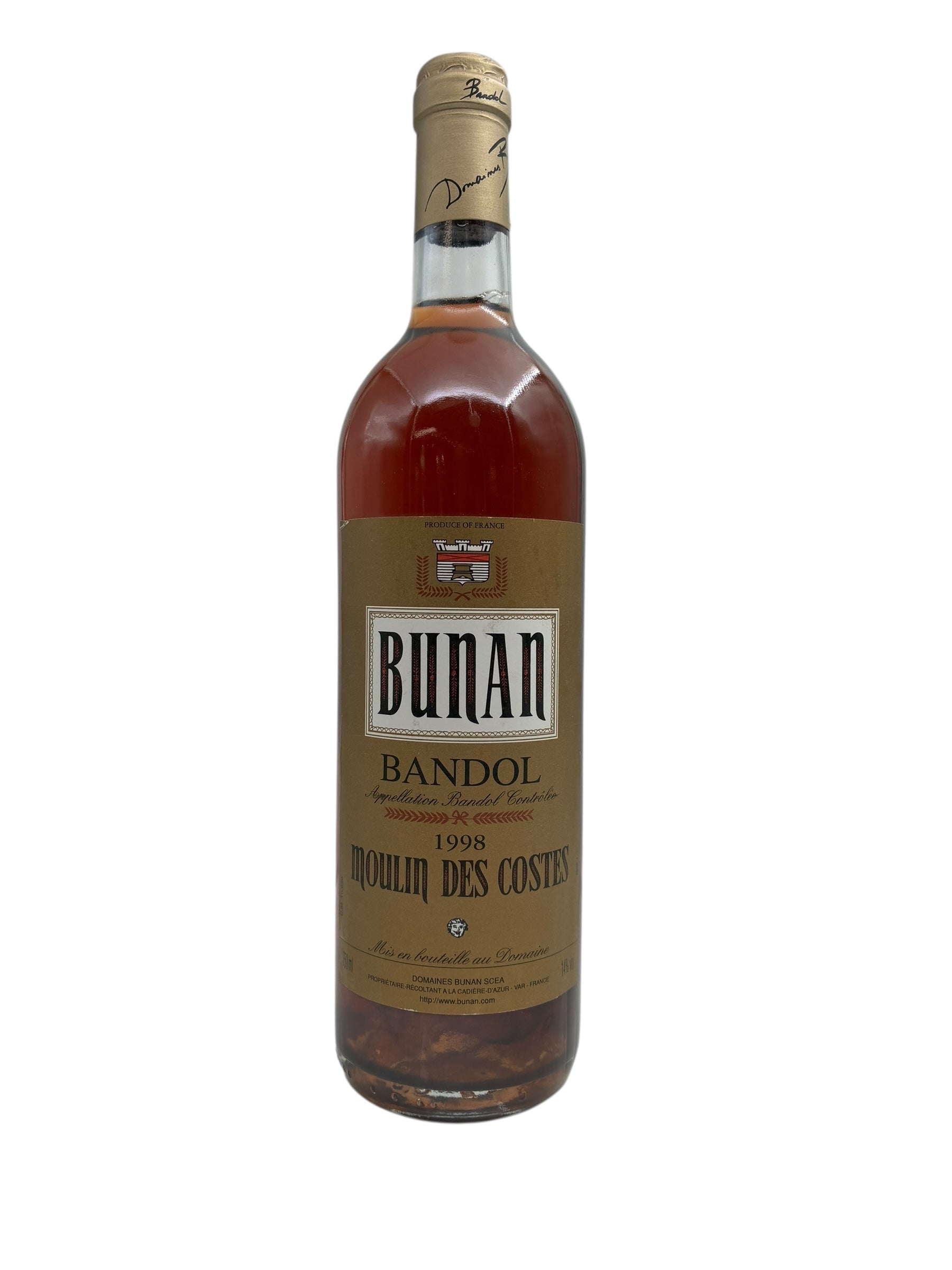 Wine 1998 - Over 20 bottles - See the selection – Bottles With History