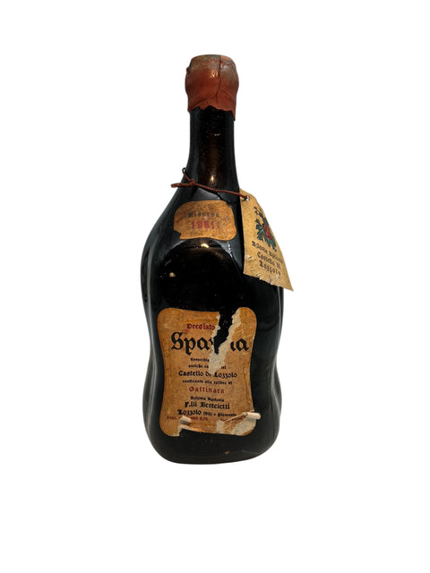 Flaska Spanna 1969 från Castello di Lozzolo