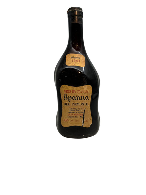 Bottle of Spanna Castello di Lozzolo 1961 from Piedmont