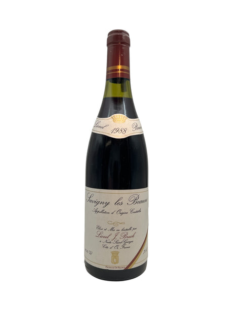 Flaska Savigny les Beaune Lionel Le Brun 1988