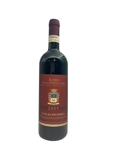 Flaska Rosso di Montalcino Collosorbo 2007 rött vin